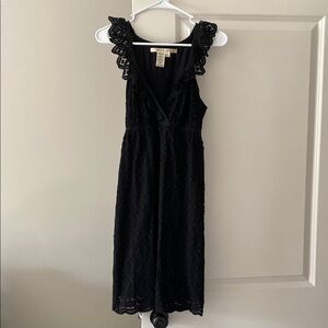 Black Lace Sleeveless Dress